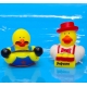 Rubber duck mini Circus (per 4)  Mini ducks