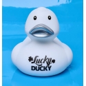 DUCKY TALK   LUCKY duck white