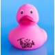DUCKY TALK Thank You Pink  Ducks with text