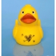 Badeend Ducky 7,5 cm DR  Geel