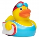 Badeente Schwimmbad DR  Sport enten