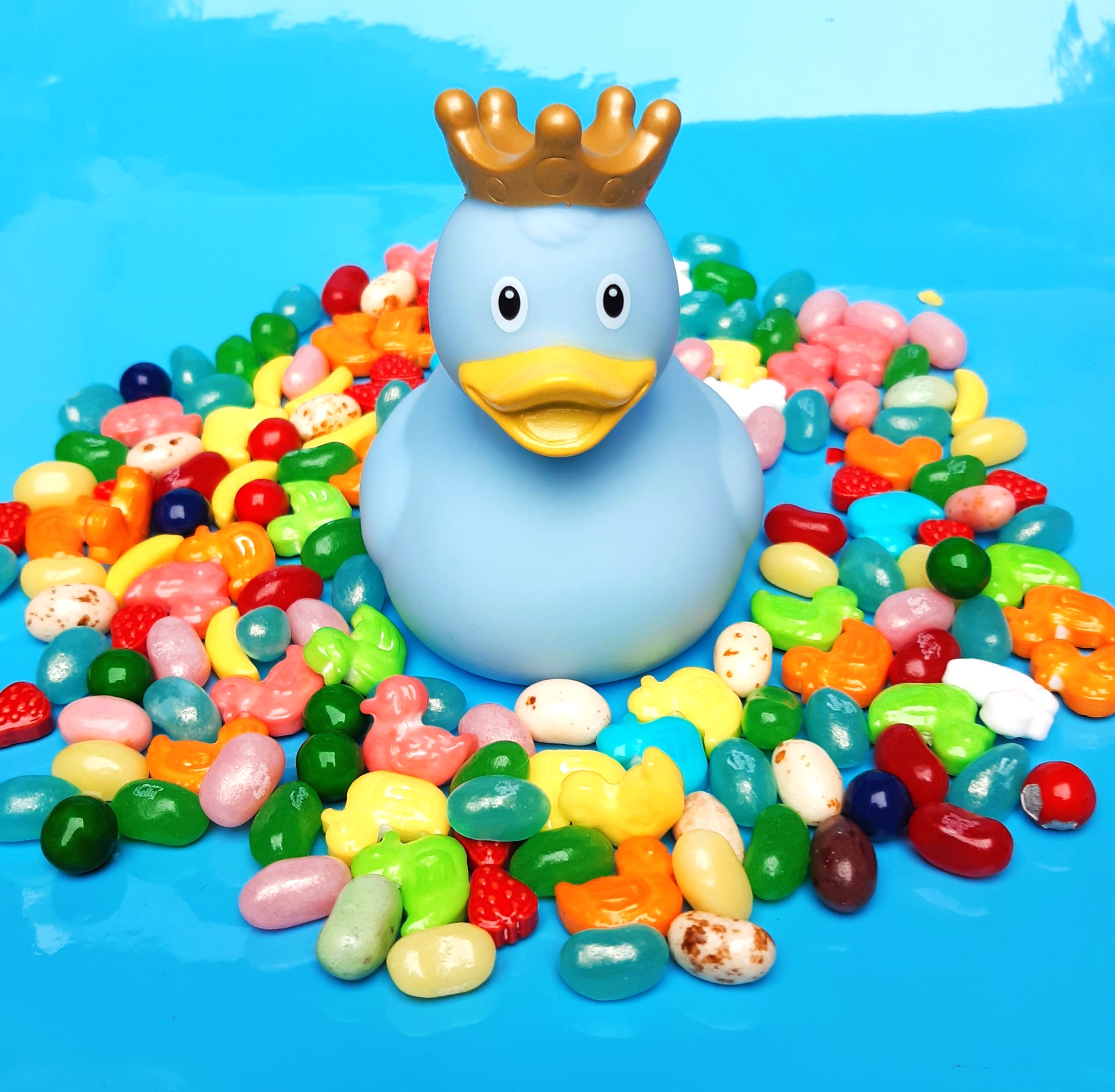 Rubber Duck crown Blue LILALU