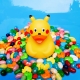 Rubber duck Pikachu LILALU  Lilalu