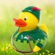 Rubber duck Robin Hood LUXY  Luxy ducks