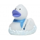 Rubber duck winter thermometer DR  More ducks