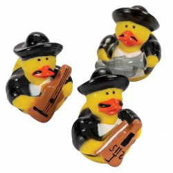 Rubber duck mini mariachi (per 3)  Mini ducks