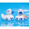 DUTCH DUCKY Badeend Delfts Blauw I LOVE AMSTERDAM