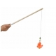 DUCKYbag 16 ente groß mit Haken und 1 angelrute 45 cm  Kermisenten