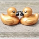 Rubber duck mini gold B  Gold