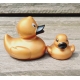 Rubber duck mini gold B  Gold