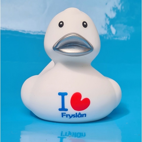 I love Fryslân Friesland rubber duck  Ducks with text