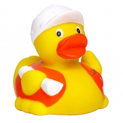 Gummi-ente bauarbeiter DR  Beruf enten