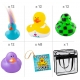 Lucky Ducky Bag ducks & cards  Mini ducks