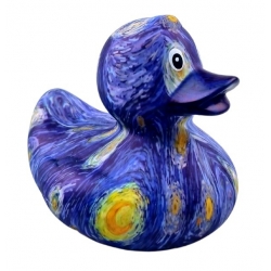 Starry Night Vincent van Gogh Rubber Duck  Dutch Ducky