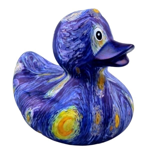 Starry Night Vincent van Gogh Rubber Duck