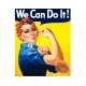 Rosie the Riveter badeend LUXY  Luxy eendjes