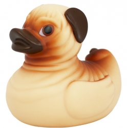 Rubber duck Pug dog LILALU  Lilalu