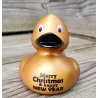 DUCKY TALK  Merry Christmas & happy NEW YEAR gold