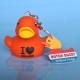 DUTCH DUCKY sleutelhanger oranje I Love Holland  Dutch Ducky