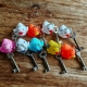 Keychain Yellow B  Keychains