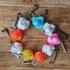 Keychain Orange B  Keychains