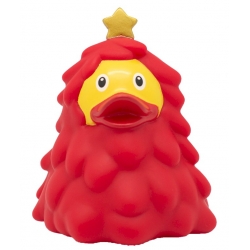 Rubber duck Christmas tree red LILALU  Lilalu