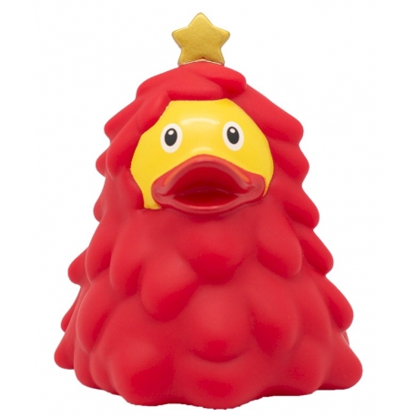 Gummi-ente Tannenbaum rot LILALU  Lilalu