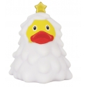 Rubber duck Christmas tree white LILALU