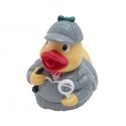 Rubber duck Sherlock Holmes LUXY  Luxy ducks