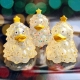 Gummi-ente Tannenbaum glitzer farbe LILALU  Lilalu