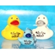 DUCKY TALK Lucky Ducky sleutelhanger blauw  Sleutelhangers