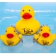 DUCKY TALK Thank you sleutelhanger geel  Sleutelhangers