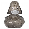 Gummi-ente Glitzer Black Star LILALU