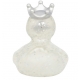 Rubber duck Glitter Crown Silver LILALU  Lilalu