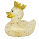 Gummi-ente Glitzer Krone Gold LILALU  Lilalu