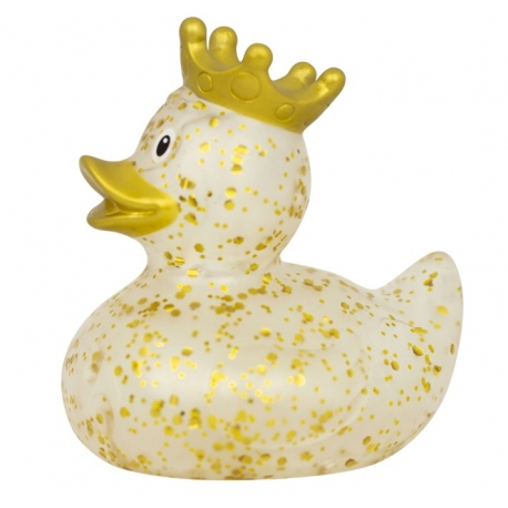 Rubber duck Glitter Crown Gold LILALU  Lilalu