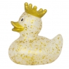 Rubber duck Glitter Crown Gold LILALU