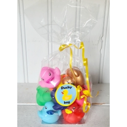 DUCKYbag mini ducks color (9 pieces)  Babyshower gift