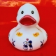 Gummie-ente DUTCH DUCKY Kissing couple 8 cm B  Dutch Ducky