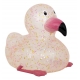 Gummi-ente Glitzer Flamingo LILALU  Lilalu