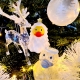 Rubber duck Christmas tree white LILALU  Lilalu