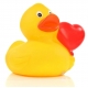 Rubber duck heart balloon DR  Wedding gifts