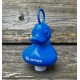 Ente mit Haken GROSS Blau  Kermisenten