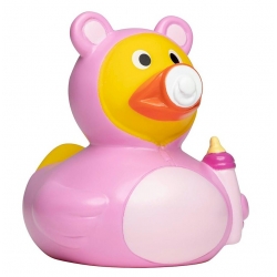 Gummiente baby Rosa DR  Pullerparty gift