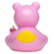 Badeend baby roze DR  Kraamkado