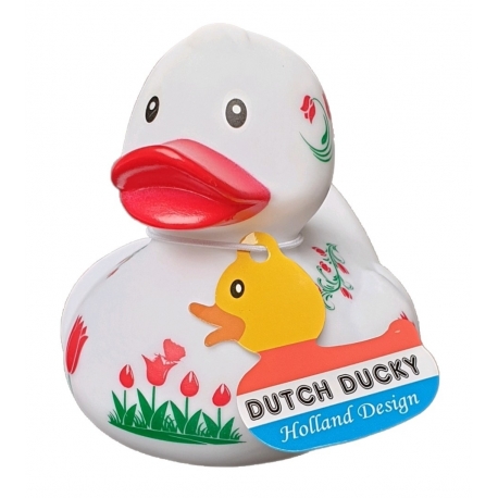 Rubber duck DUTCH DUCKY Tulip 8 cm  Dutch Ducky