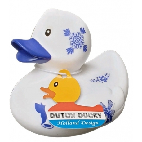 Badeend DUTCH DUCKY Delfts Blauw  Dutch Ducky