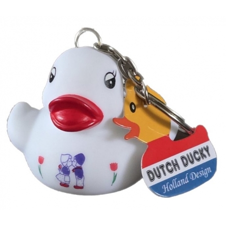 DUTCH DUCKY Sleutelhanger Kissing couple  Dutch Ducky