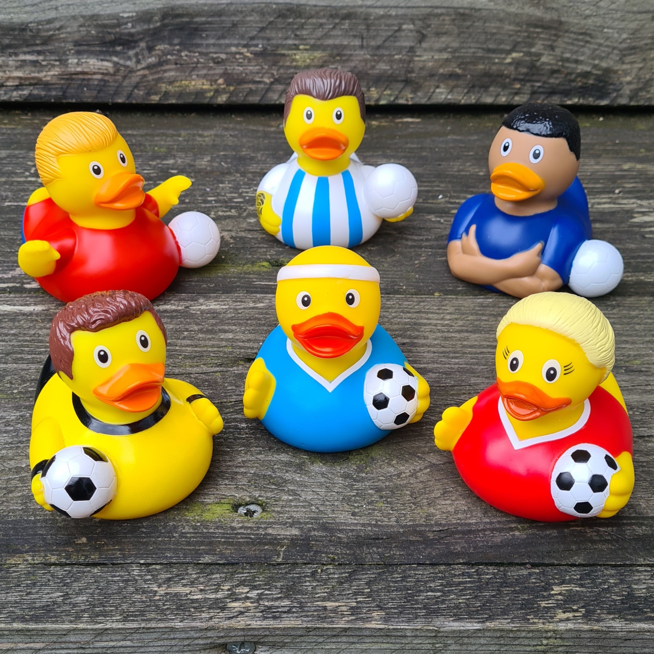 Rubber duck soccer DR