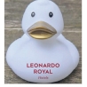 LEONARDO badeend 28 wit/ gouden & 72 gouden